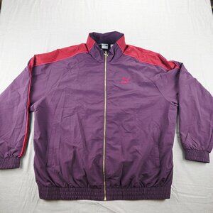 PUMA T7 Play Paris Track Full Zip Jacket Mens Red Casual Athletic Outerwear XL